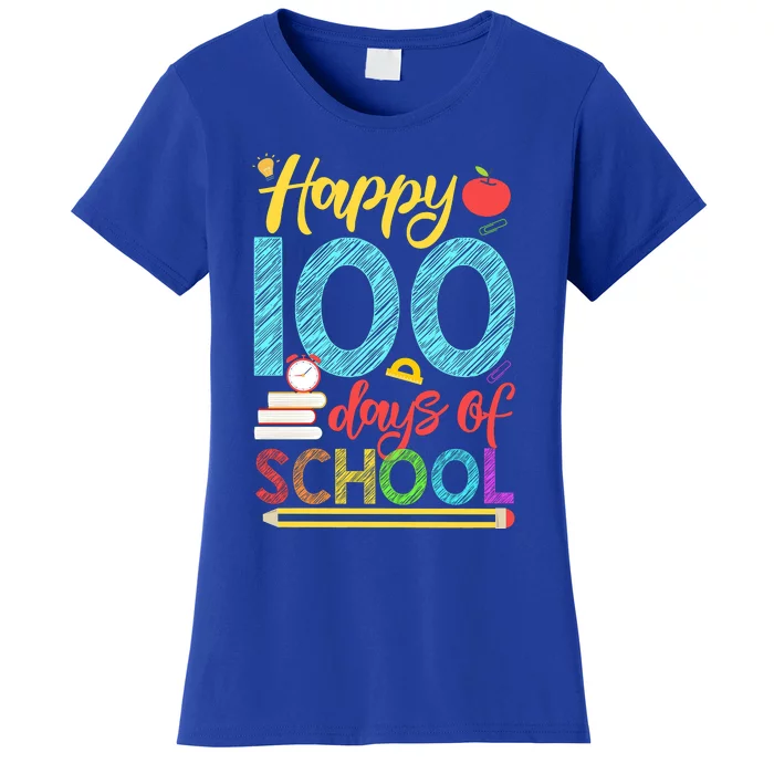 Happy 100 Days Of School For Teacher Or Child Women's T-Shirt