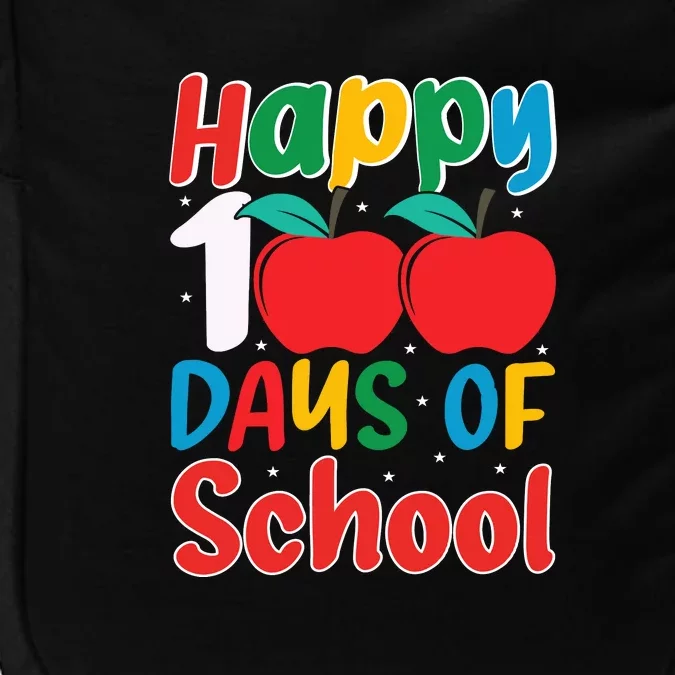 Happy 100th Day of School  for Teacher or Child Impact Tech Backpack