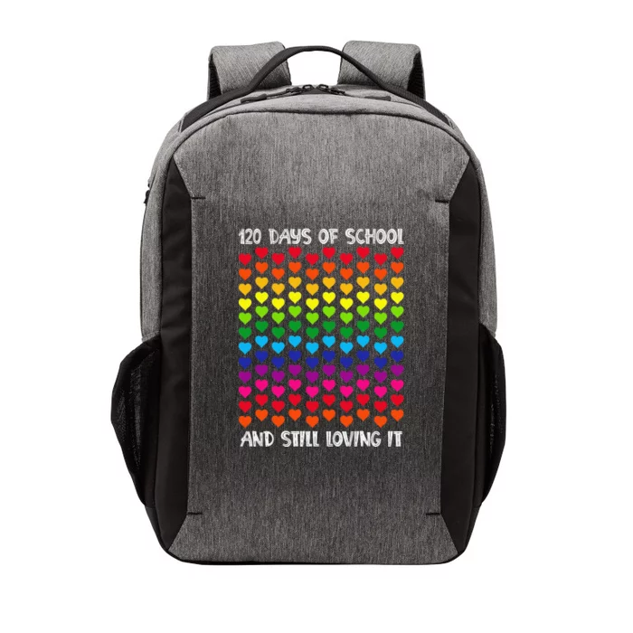 Happy 120th Day Of School Teacher Student Vector Backpack