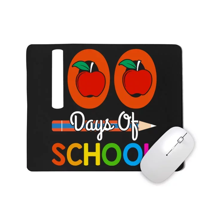 Happy 100th Day Of School Teacher 100 Days Mousepad