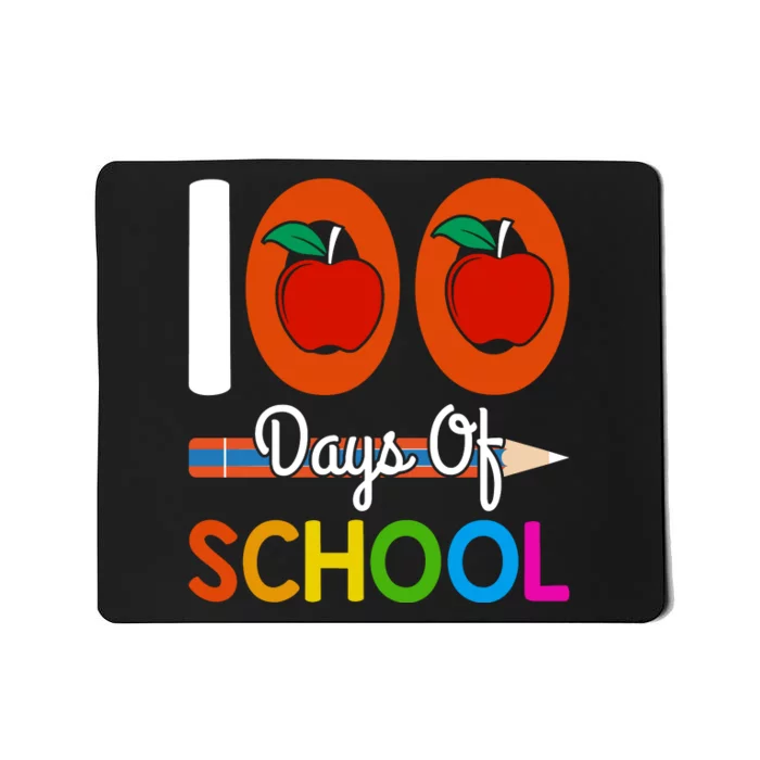 Happy 100th Day Of School Teacher 100 Days Mousepad