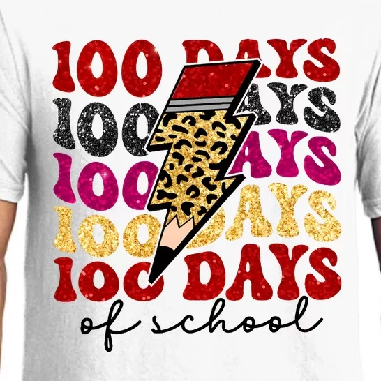 Happy 100 Days Of School Faux Pajama Set