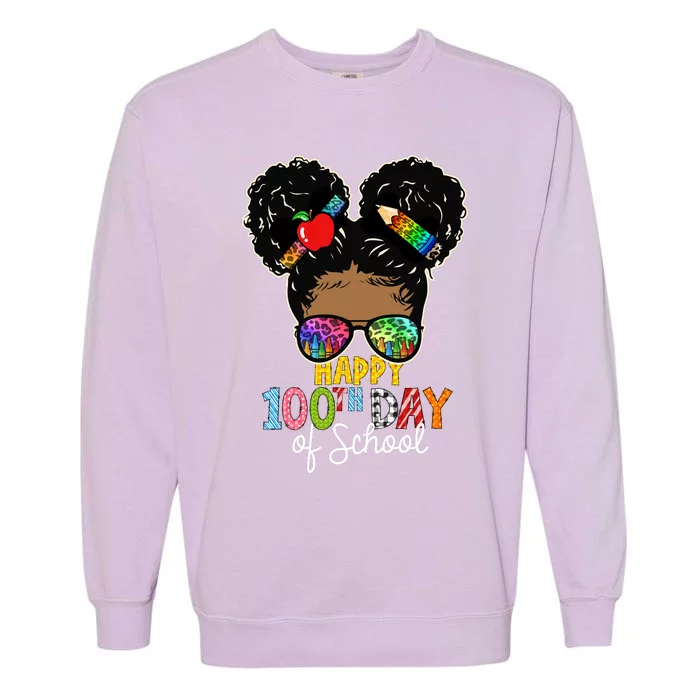 Happy 100th Day Garment-Dyed Sweatshirt