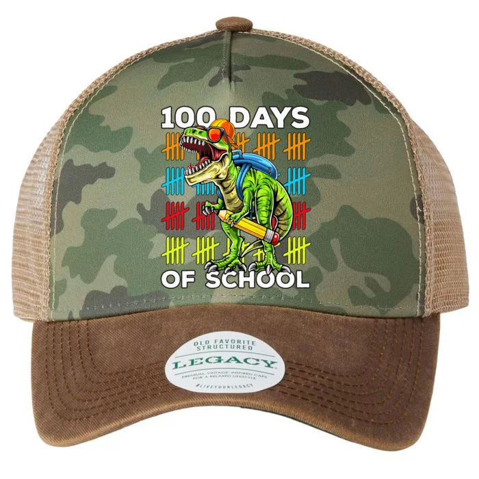 Happy 100th Day Of School Teachers 100 Days Legacy Tie Dye Trucker Hat