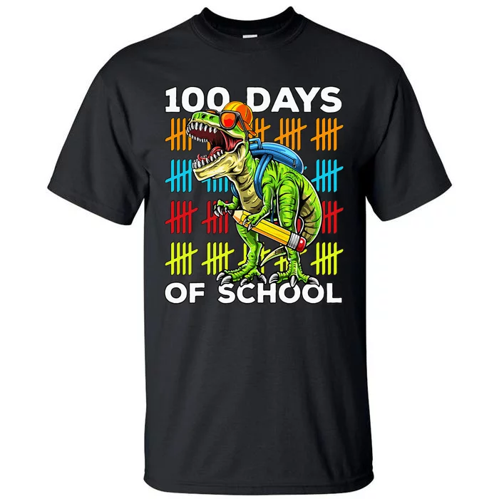 Happy 100th Day Of School Teachers 100 Days Tall T-Shirt