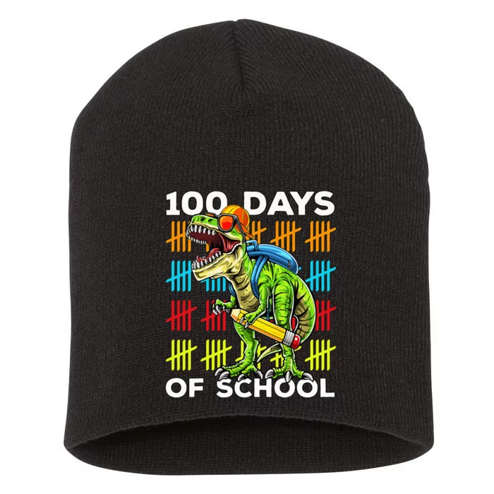 Happy 100th Day Of School Teachers 100 Days Short Acrylic Beanie