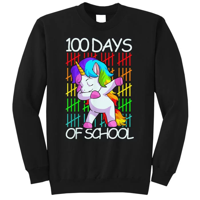 Happy 100 Days Of School Shirt Girls Unicorn Lover Sweatshirt