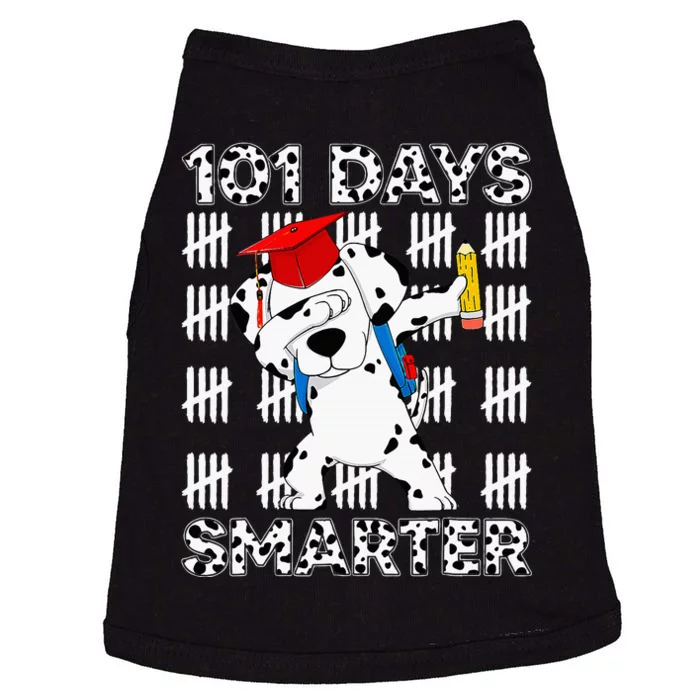 Happy 101 Days School Cute Dog 100 Days Smarter Teacher Doggie Tank