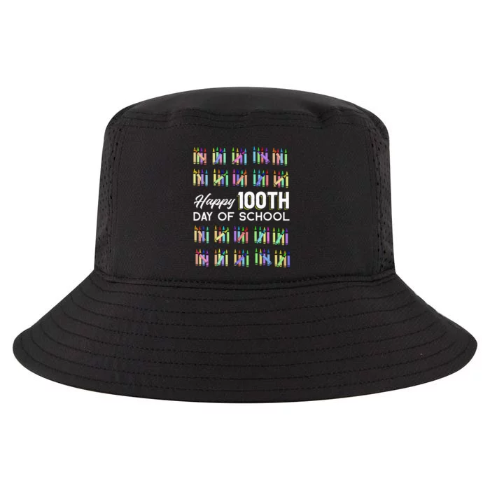 Happy 100th Day Of School Student Gift 100 Days Of School Cool Comfort Performance Bucket Hat