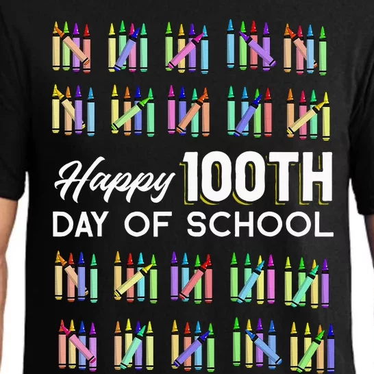 Happy 100th Day Of School Student Gift 100 Days Of School Pajama Set