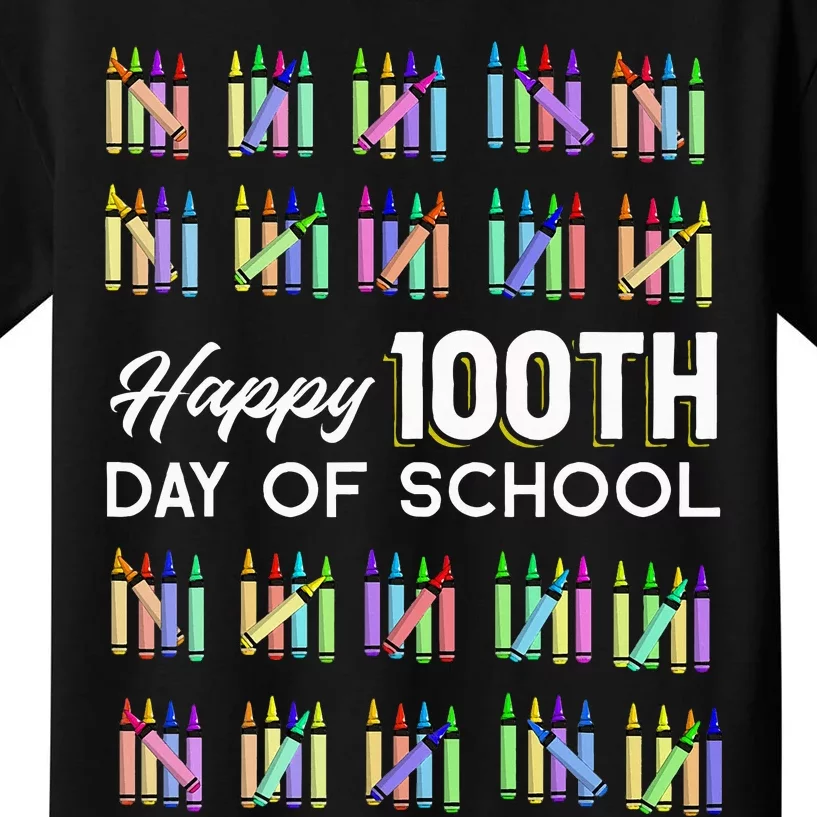 Happy 100th Day Of School Student Gift 100 Days Of School Kids T-Shirt