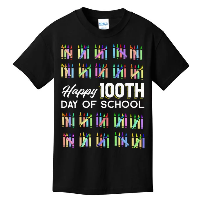 Happy 100th Day Of School Student Gift 100 Days Of School Kids T-Shirt