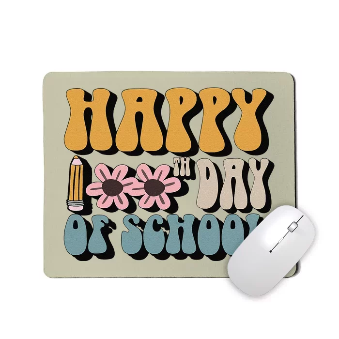 Happy 100th Day Of School Teachers Students Gifts Mousepad