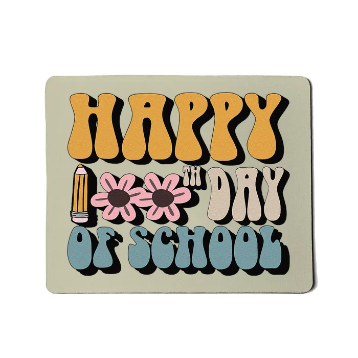 Happy 100th Day Of School Teachers Students Gifts Mousepad