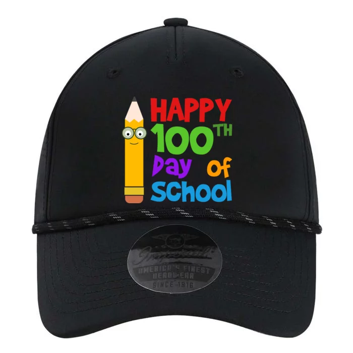 Happy 100th Day Of School Cute Performance The Dyno Cap