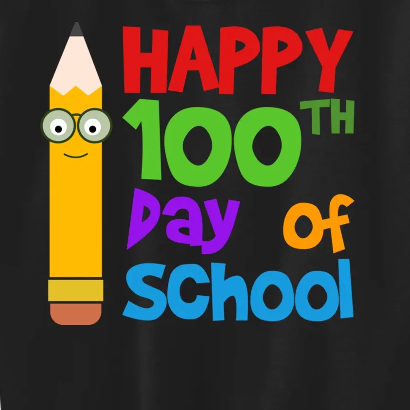 Happy 100th Day Of School Cute Kids Sweatshirt