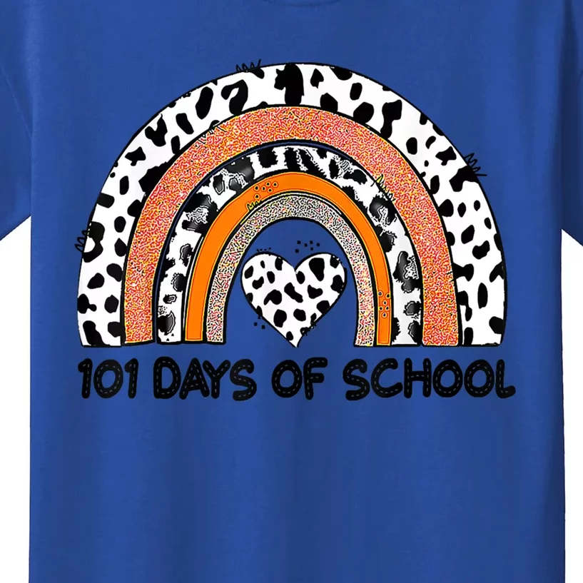 Happy 101 Days School Cute Dog 100 Days Smarter Student Gift Kids T-Shirt