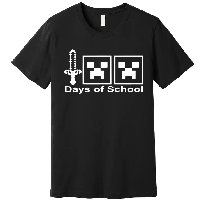 Happy 100 Days Of School Tee For , School Day Premium T-Shirt