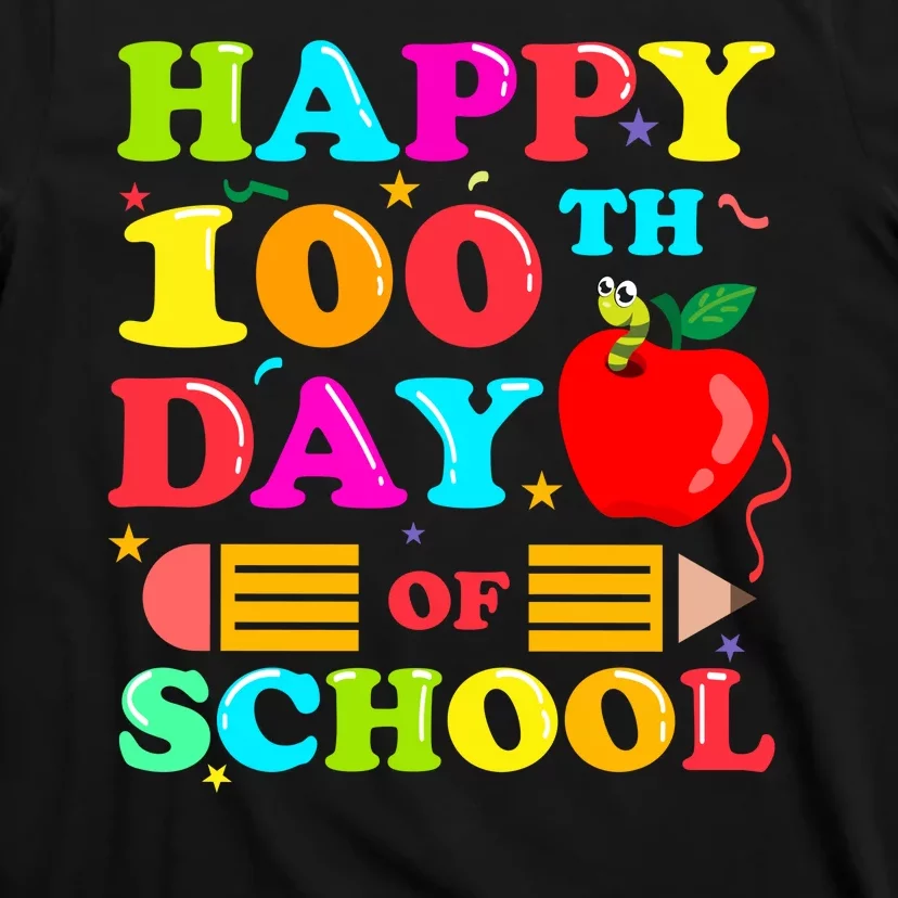 Happy 100th Days Of School Celebration T-Shirt