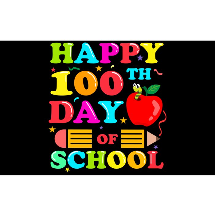 Happy 100th Days Of School Celebration Bumper Sticker