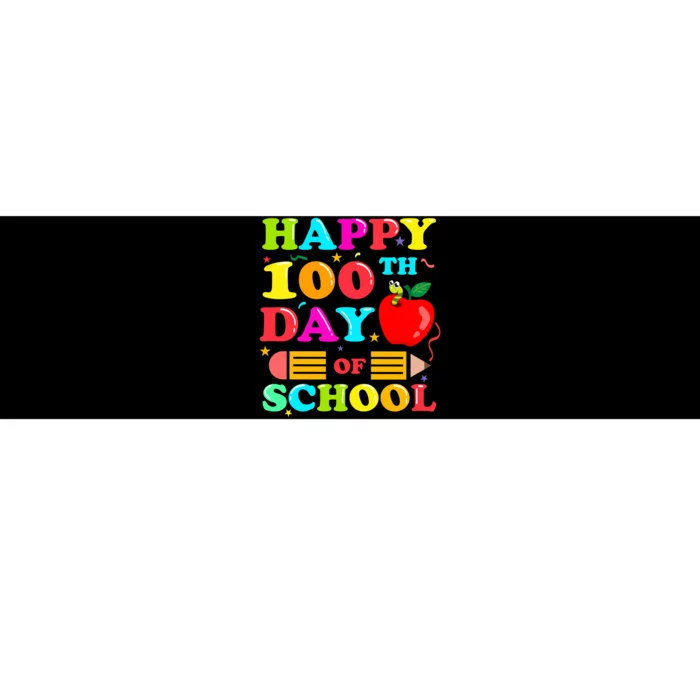 Happy 100th Days Of School Celebration Bumper Sticker