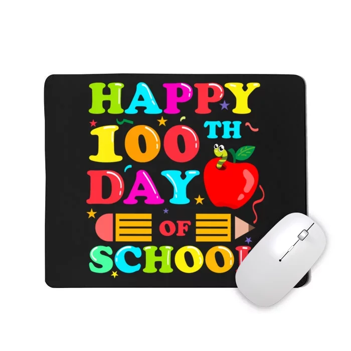 Happy 100th Days Of School Celebration Mousepad