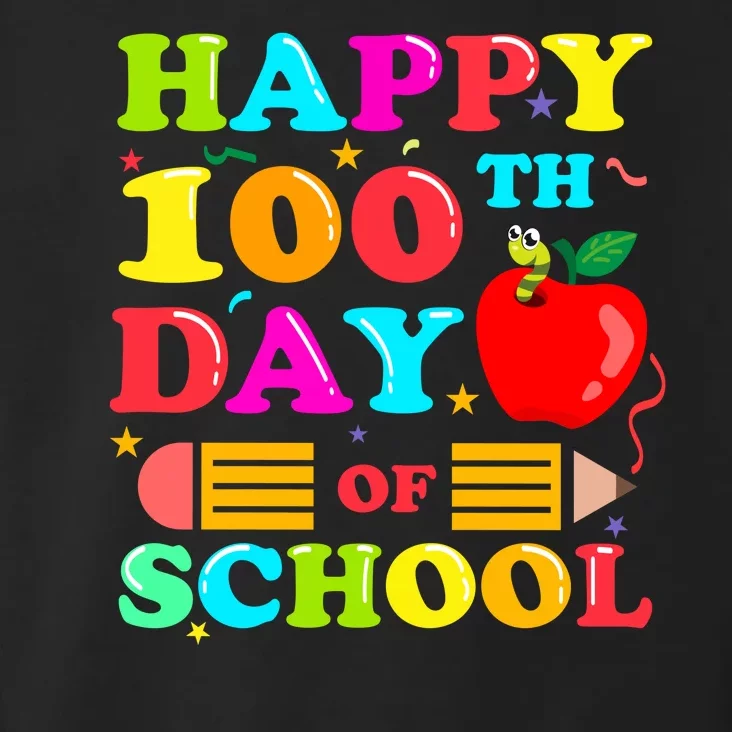 Happy 100th Days Of School Celebration Toddler Hoodie