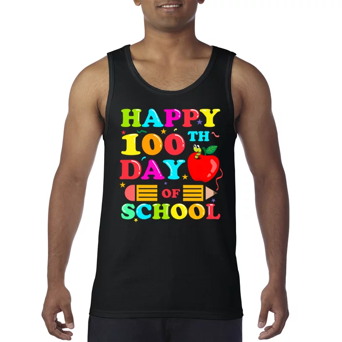 Happy 100th Days Of School Celebration Tank Top