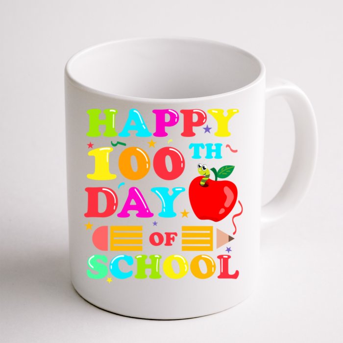 Happy 100th Days Of School Celebration Front & Back Coffee Mug