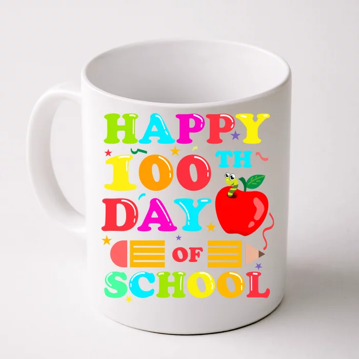 Happy 100th Days Of School Celebration Front & Back Coffee Mug