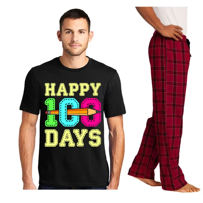 Happy 100 Days 100th Day Of School Student Teacher Gift Pajama Set