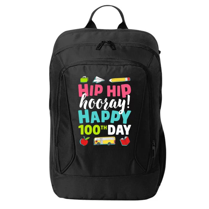 Happy 100th Day Of School Teachers 100 Days City Backpack