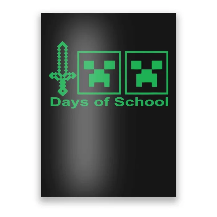 Happy 100 Days Of School Tee, School Day Poster