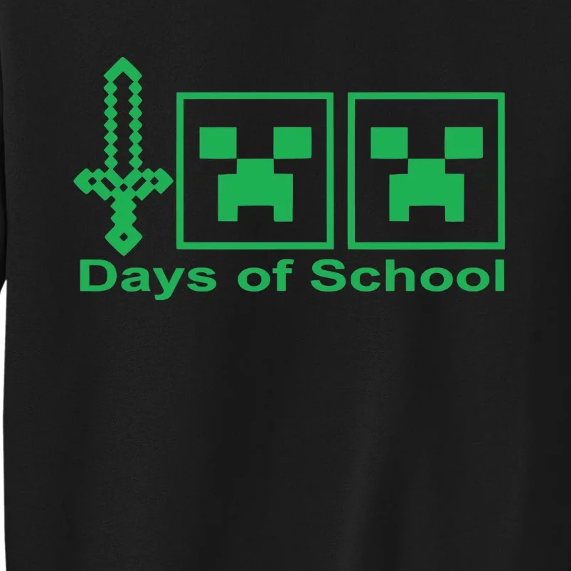 Happy 100 Days Of School Tee, School Day Tall Sweatshirt