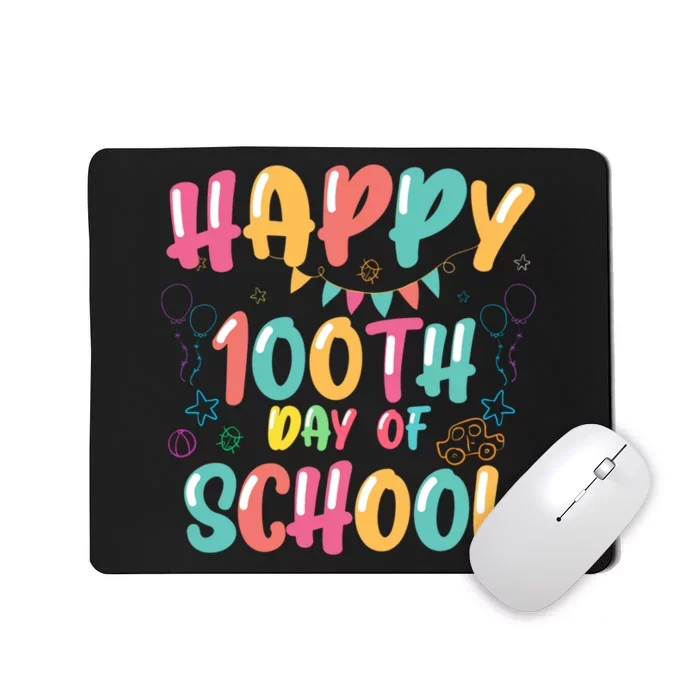 Happy 100th Day Of School 2024 Mousepad