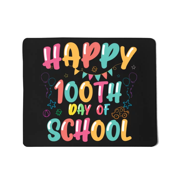 Happy 100th Day Of School 2024 Mousepad