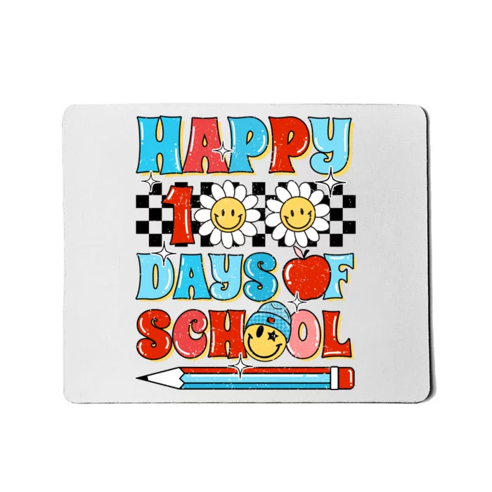 Happy 100 Days Of School Teacher Student Gift Mousepad