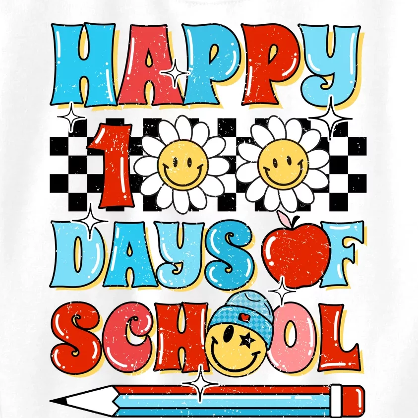 Happy 100 Days Of School Teacher Student Gift Kids Sweatshirt