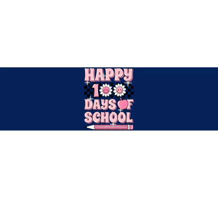 Happy 100 Days Of School Bumper Sticker