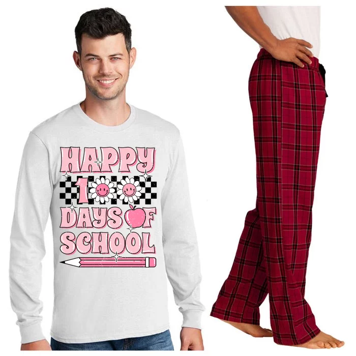 Happy 100 Days Of School Long Sleeve Pajama Set