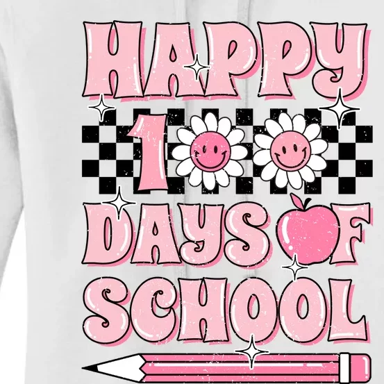 Happy 100 Days Of School Women's Pullover Hoodie