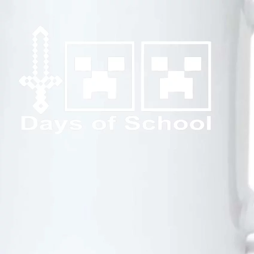 Happy 100 Days Of School Tee, School Day Black Color Changing Mug