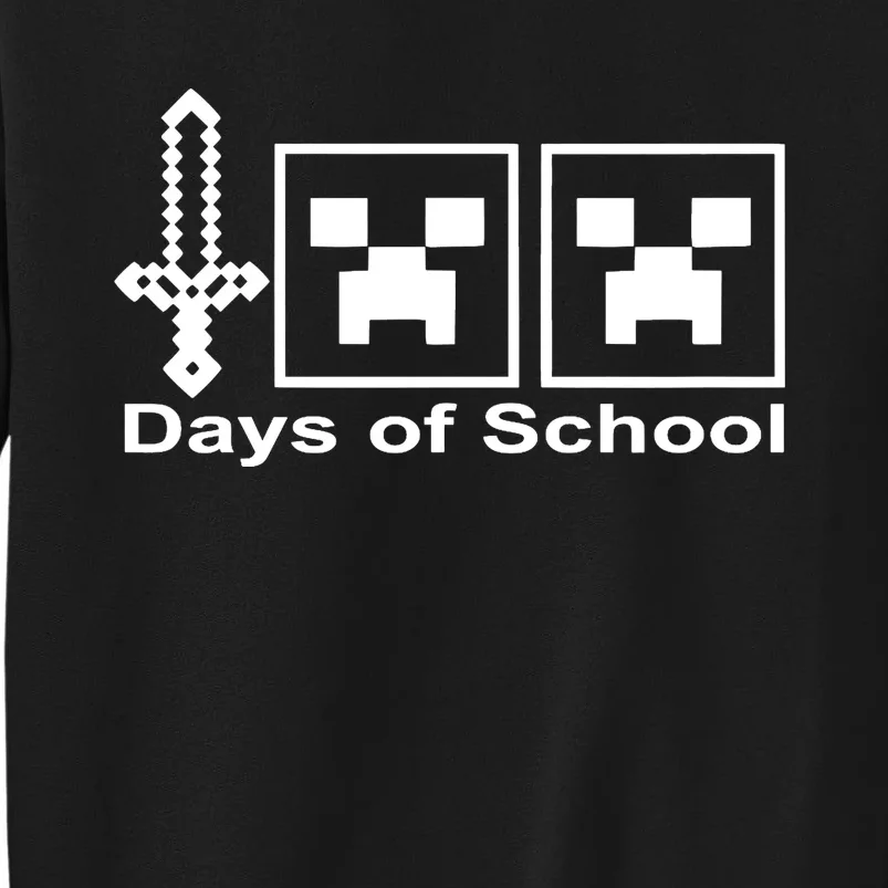 Happy 100 Days Of School Tee, School Day Tall Sweatshirt