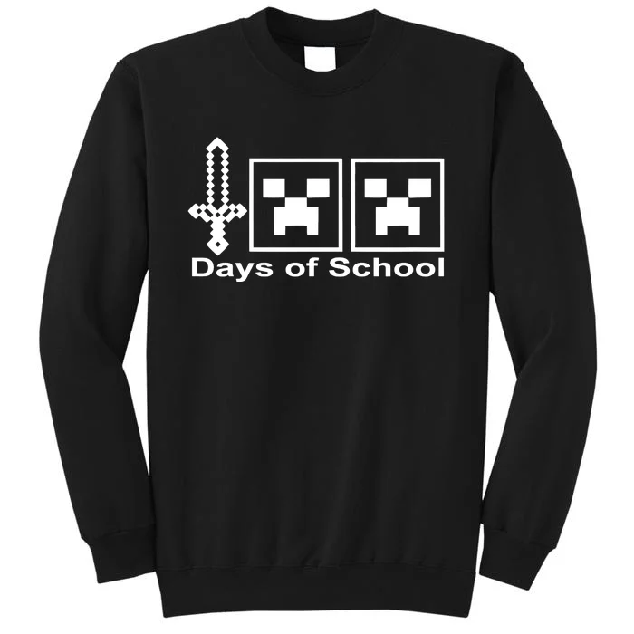 Happy 100 Days Of School Tee, School Day Tall Sweatshirt