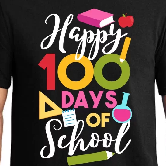 Happy 100 Days Of School Math Equation Geek Gift Pajama Set