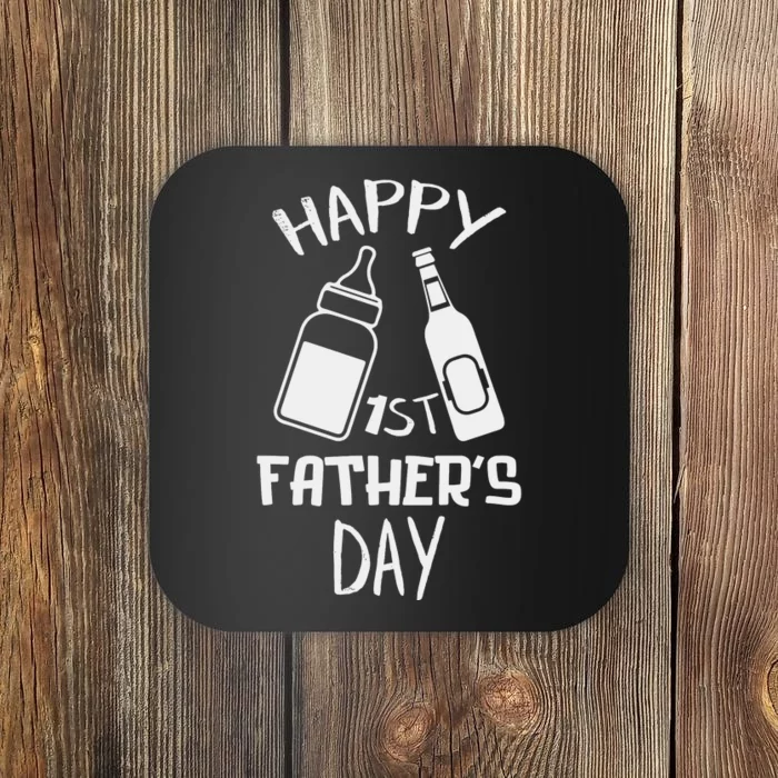 Happy 1st Father’s Day Baby File Coaster