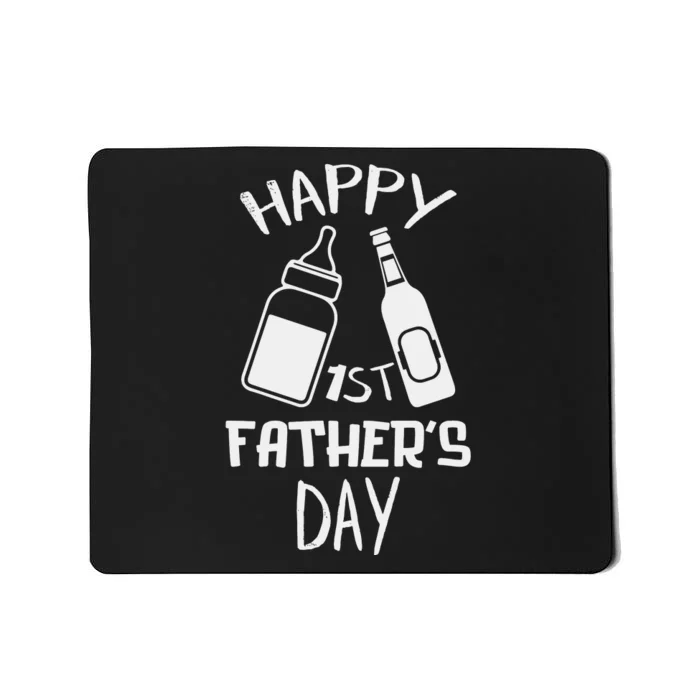 Happy 1st Father’s Day Baby File Mousepad