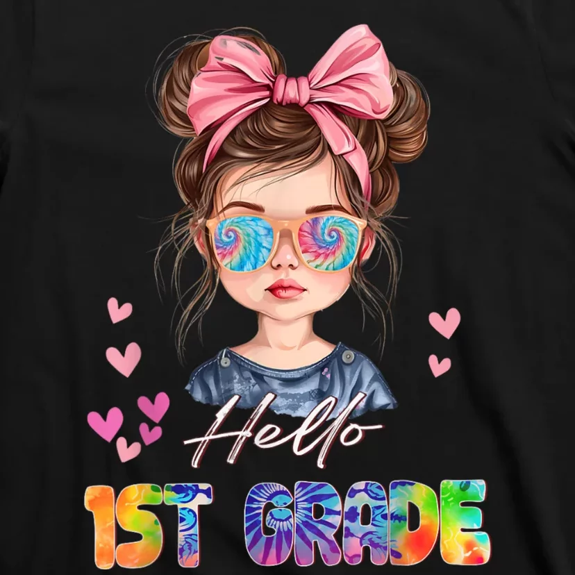 Hello 1st Grade Back To School Gift For Girl T-Shirt