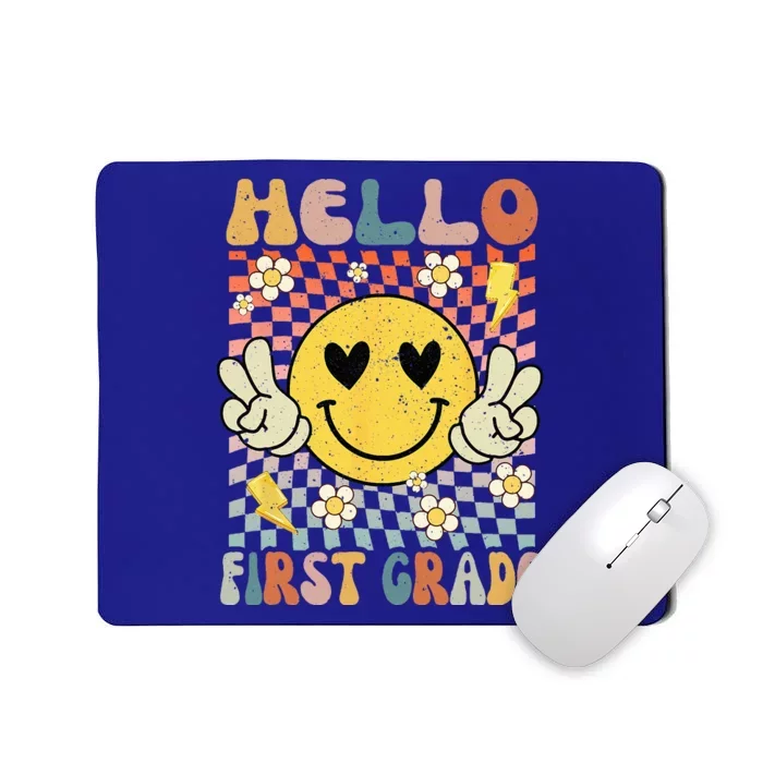 Hello 1st Grade Back To School First Grade Teacher Mousepad