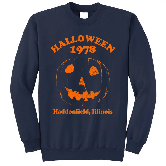 Halloween 1978 Holiday Spooky Haddonfield Pumpkin Illinois Sweatshirt